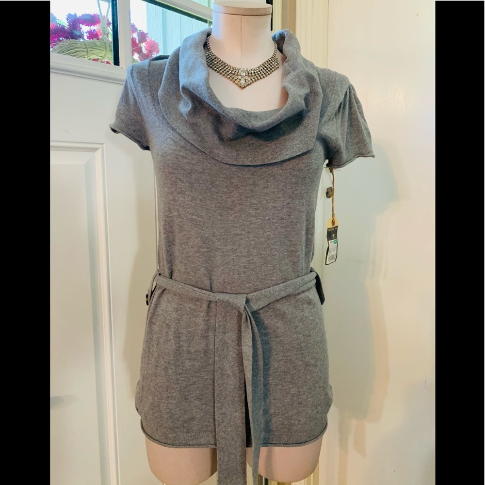 Converse One Star Heather Gray Sweater Top